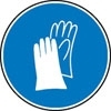 Gebotszeichen Schutzhandschuhe, Folie 20 cm