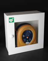 PAD 350 P Defibrillator mit Wandkasten, Set